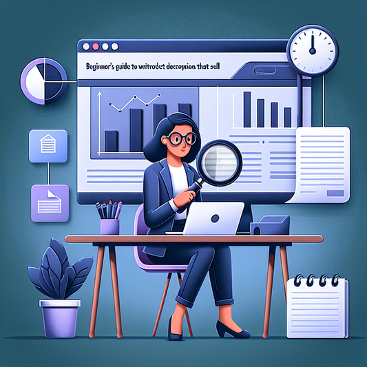 Beginner's Guide to Writing Product Descriptions That Sell 