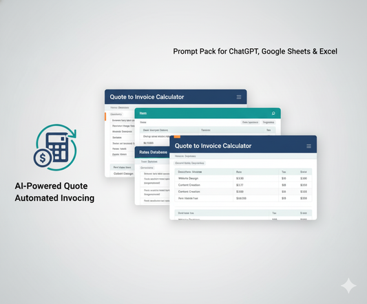 Quote to Invoice Calculator