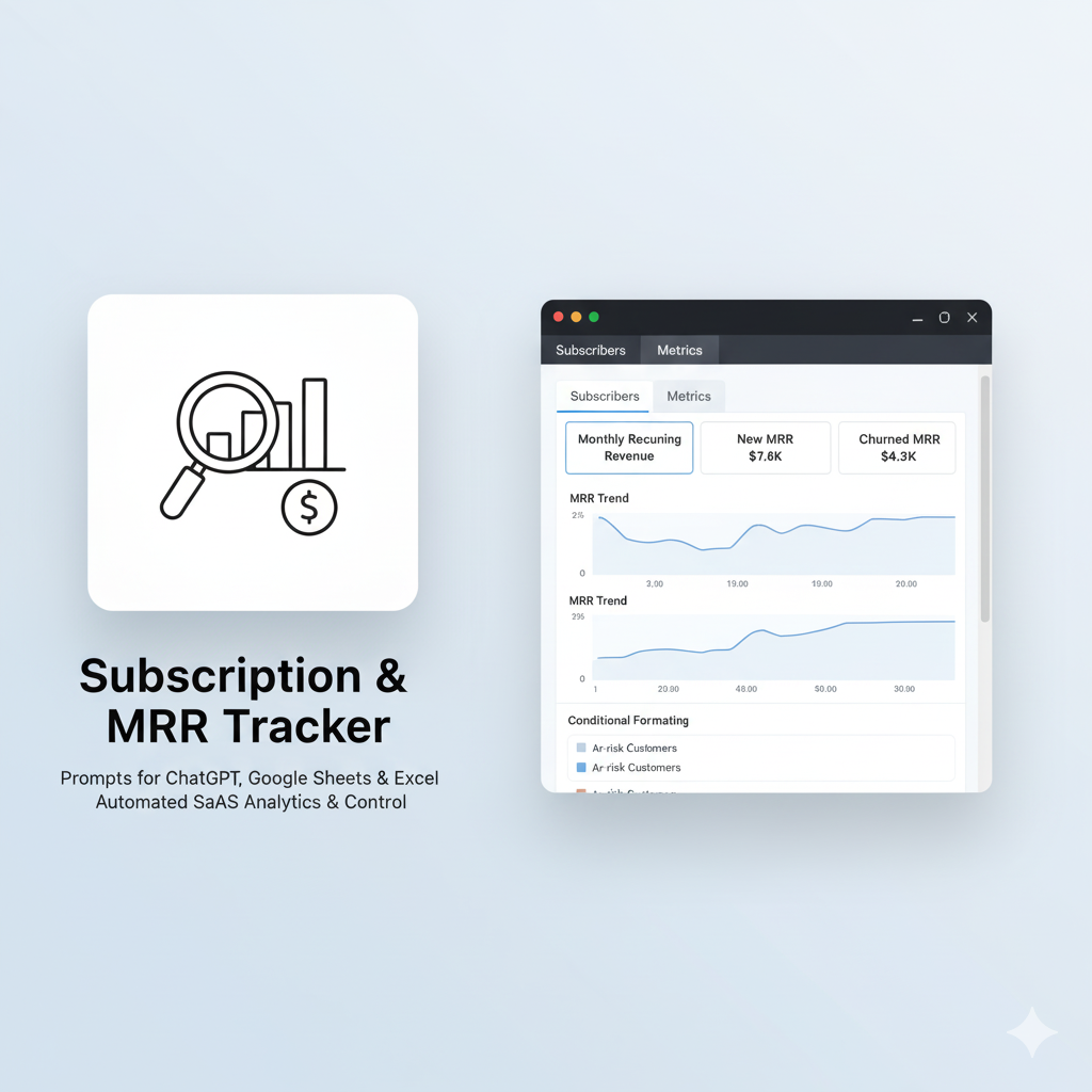 Subscription & MRR Tracker