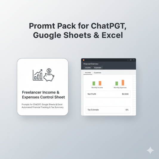 Freelancer Income & Expenses Control Sheet