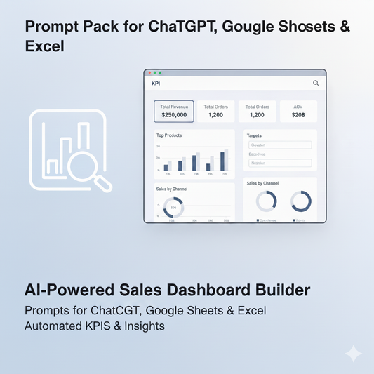Smart Sales Dashboard Architect