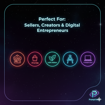 ChatGPT Prompt Pack for Ecom, Etsy & Indie Makers